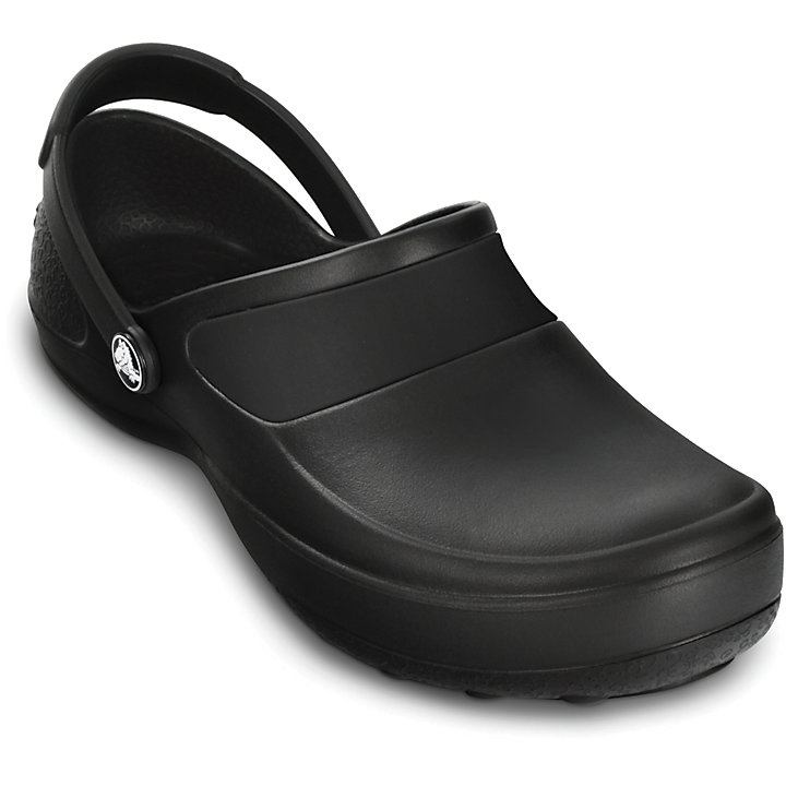 Sabots Crocs Mercy Travail Clog Noir Femme | BBF-7572085